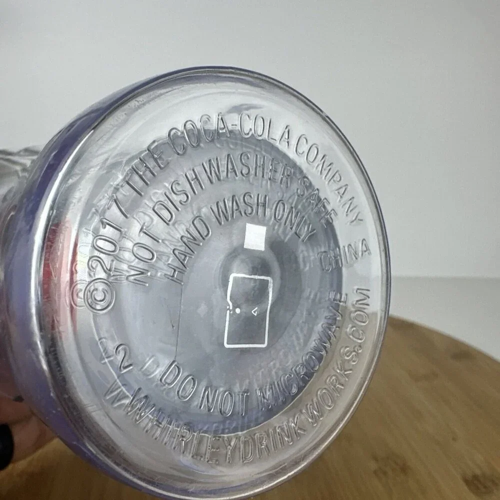 Royal Caribbean Cruise Line Save the Waves 2017 Cups‎ Coca Cola Tumbler Blue